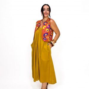 Vestido Coconut Mostaza