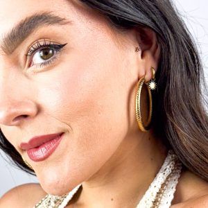 Pendiente Aro Azteca