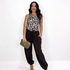 Pantalon Aladin Marron