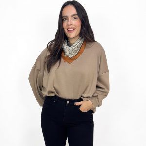 Sudadera Comfy Camel
