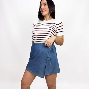 Falda Pantalón Denim Milan